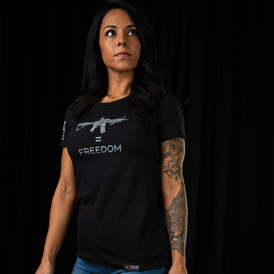 AR15 = FREEDOM Women's T-shirt