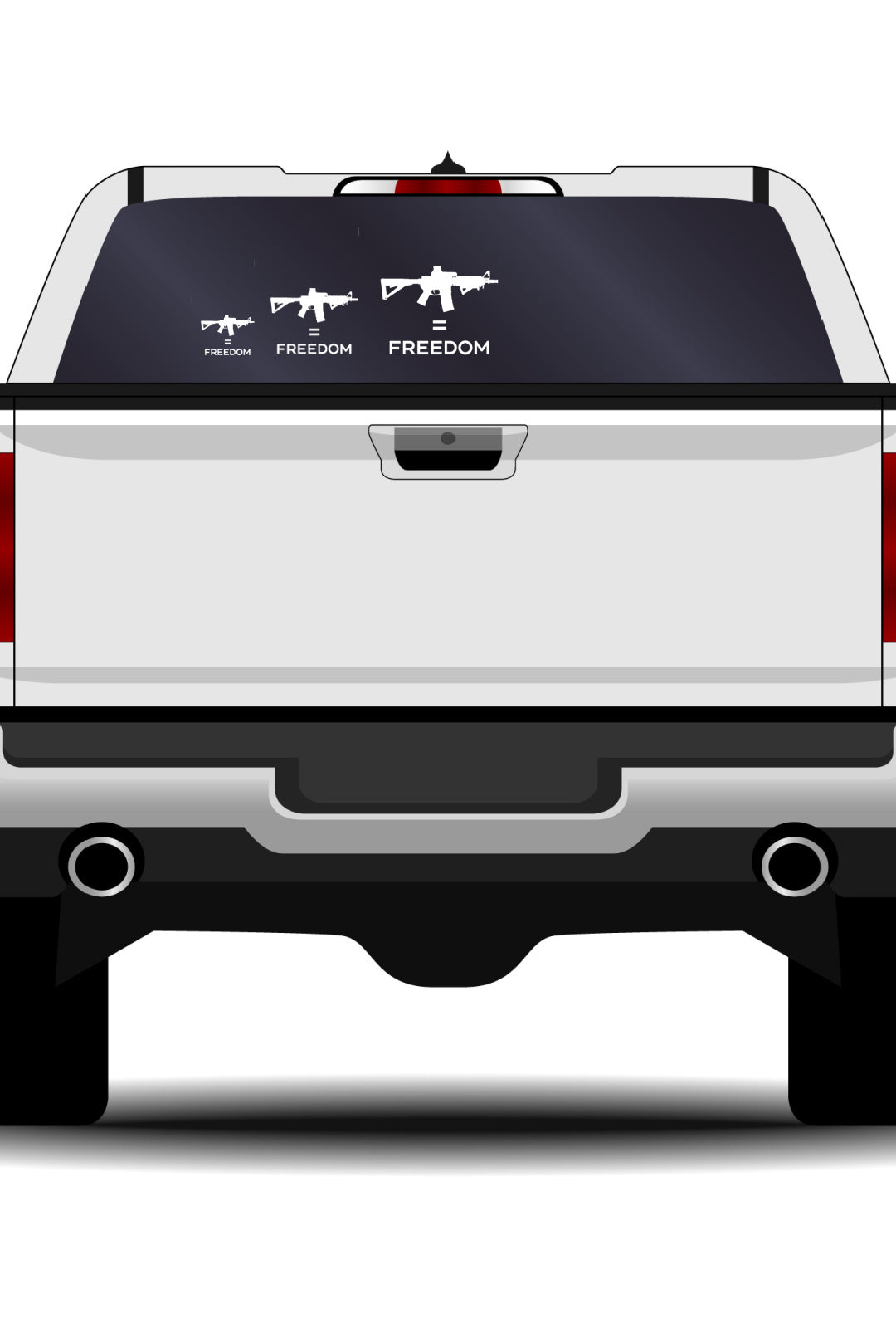 AR15 = FREEDOM - Transfer Sticker