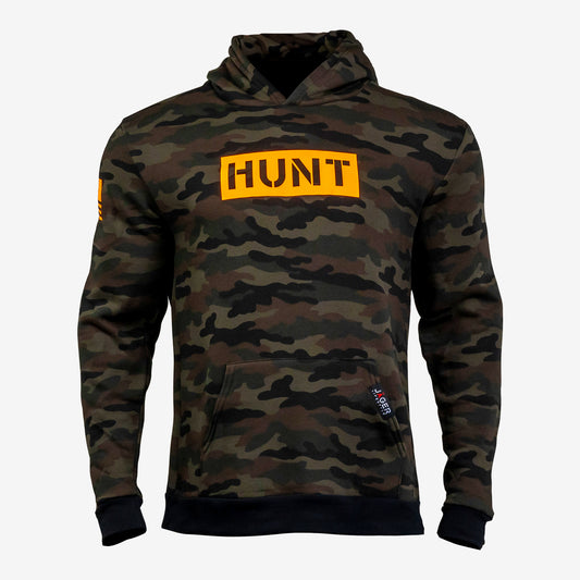 Hunt Hoodie - Camo Fleece Pullover