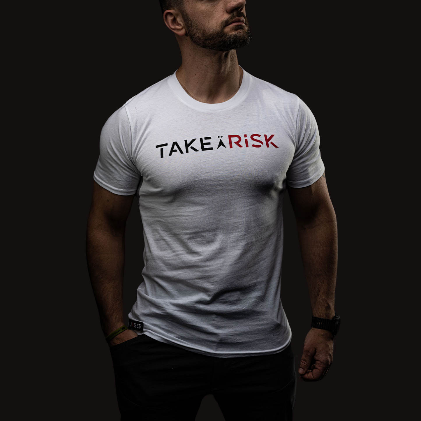 Take A Risk - White