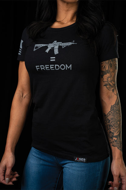 AR15 = FREEDOM Women's T-shirt